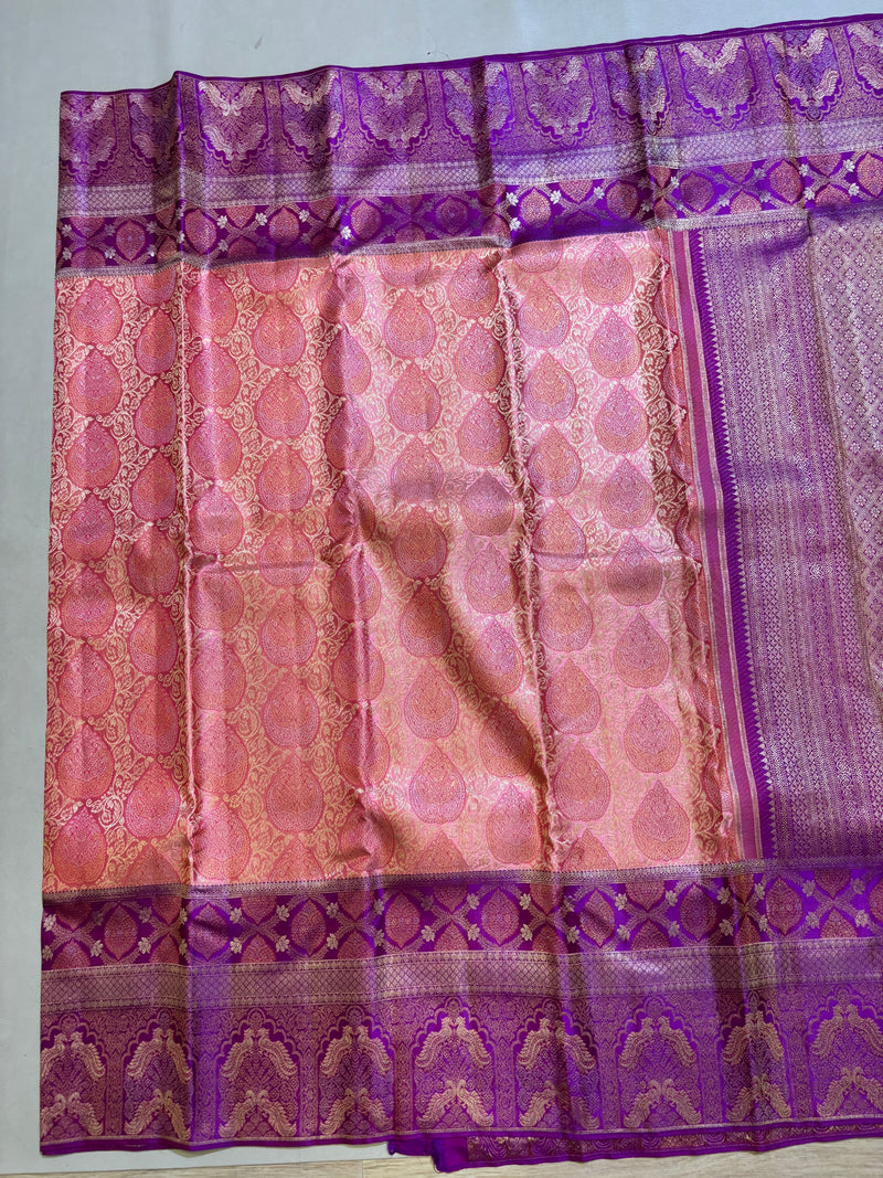 Dhanya Bridal silk saree - Pure silk saree
