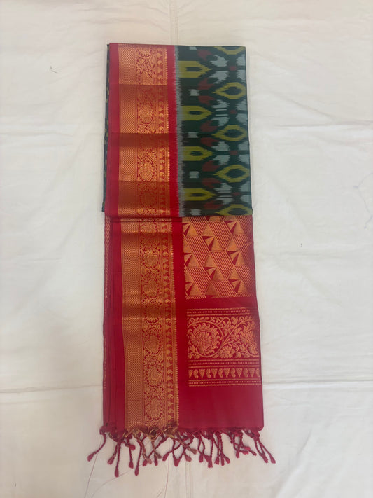 Savishna handloom Pochampally softsilk saree - Pure silk saree