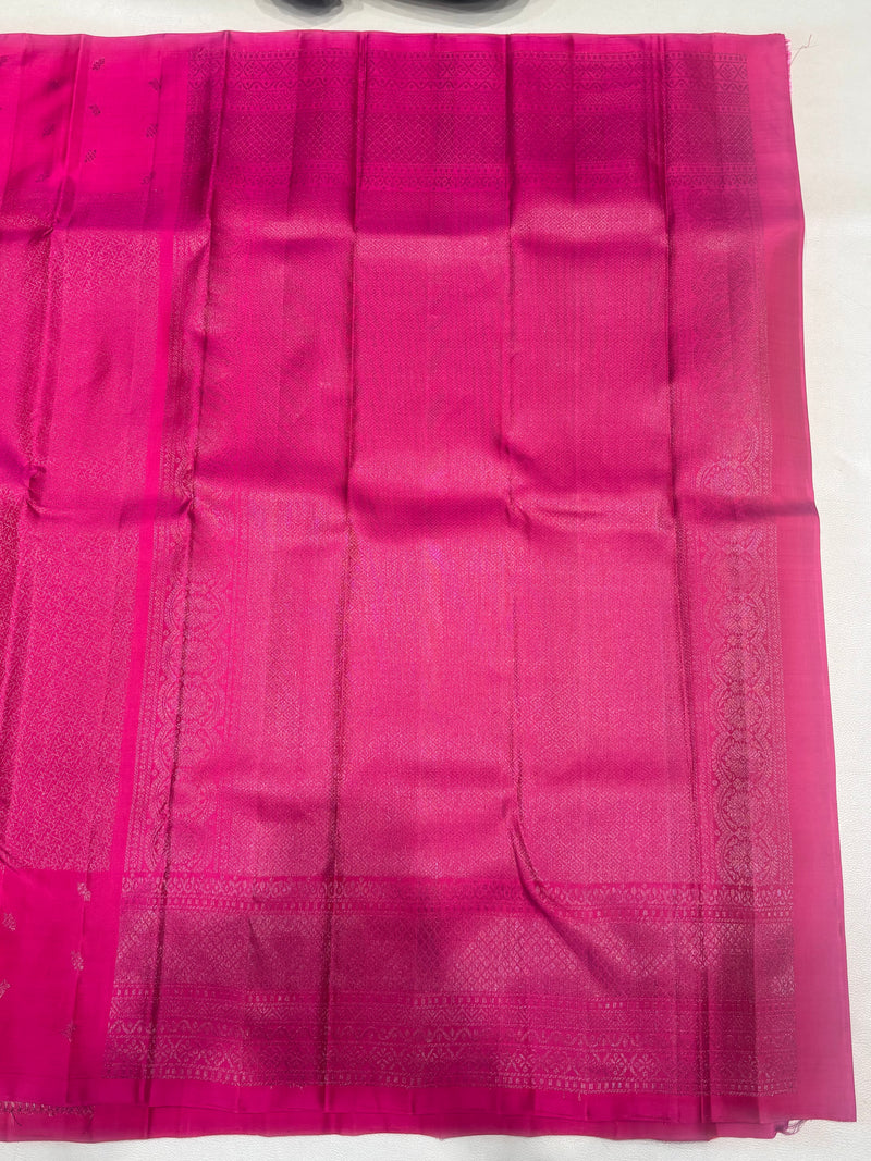 Tanirika self color handloom softsilk saree - Pure silk saree