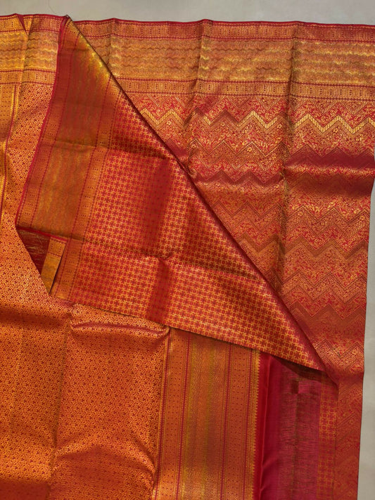 Ashritha Bridal silk saree - Pure silk saree