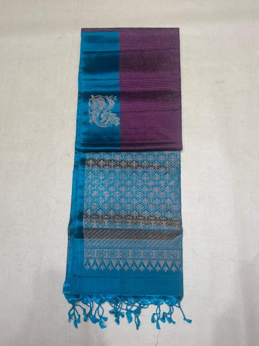 Vasundha vaira oosi handloom softsilk saree - Pure silk saree