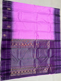 Kairavi thread checked handloom softsilk saree - Pure silk saree