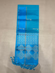 Ponkodi blue& sea green handloom softsilk saree - Pure silk saree- BA102