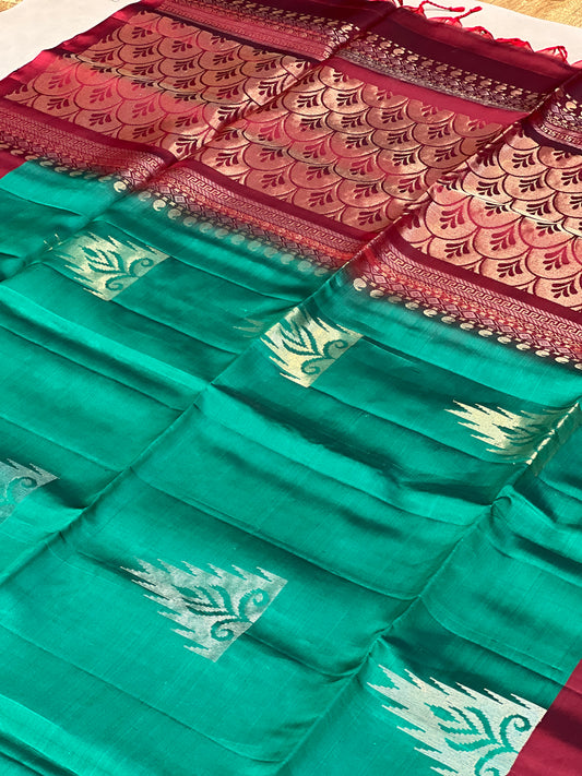 Madhavi handloom softsilk saree - Pure silk saree
