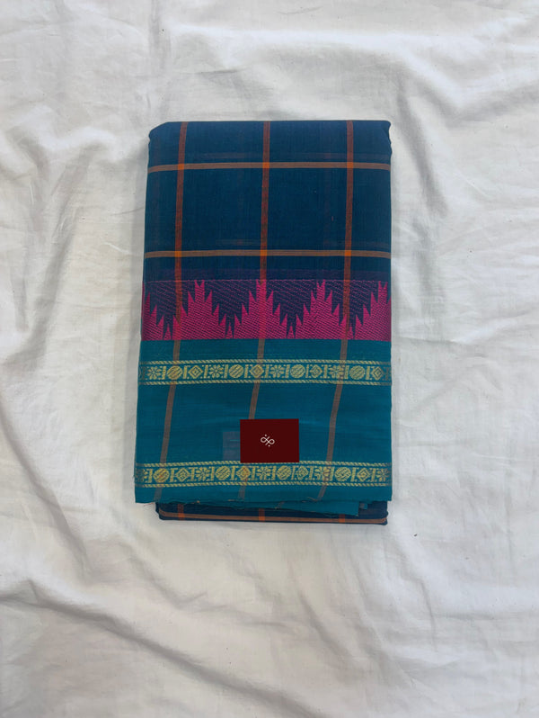 Vaishnavi Chettinad cotton saree - no blouse