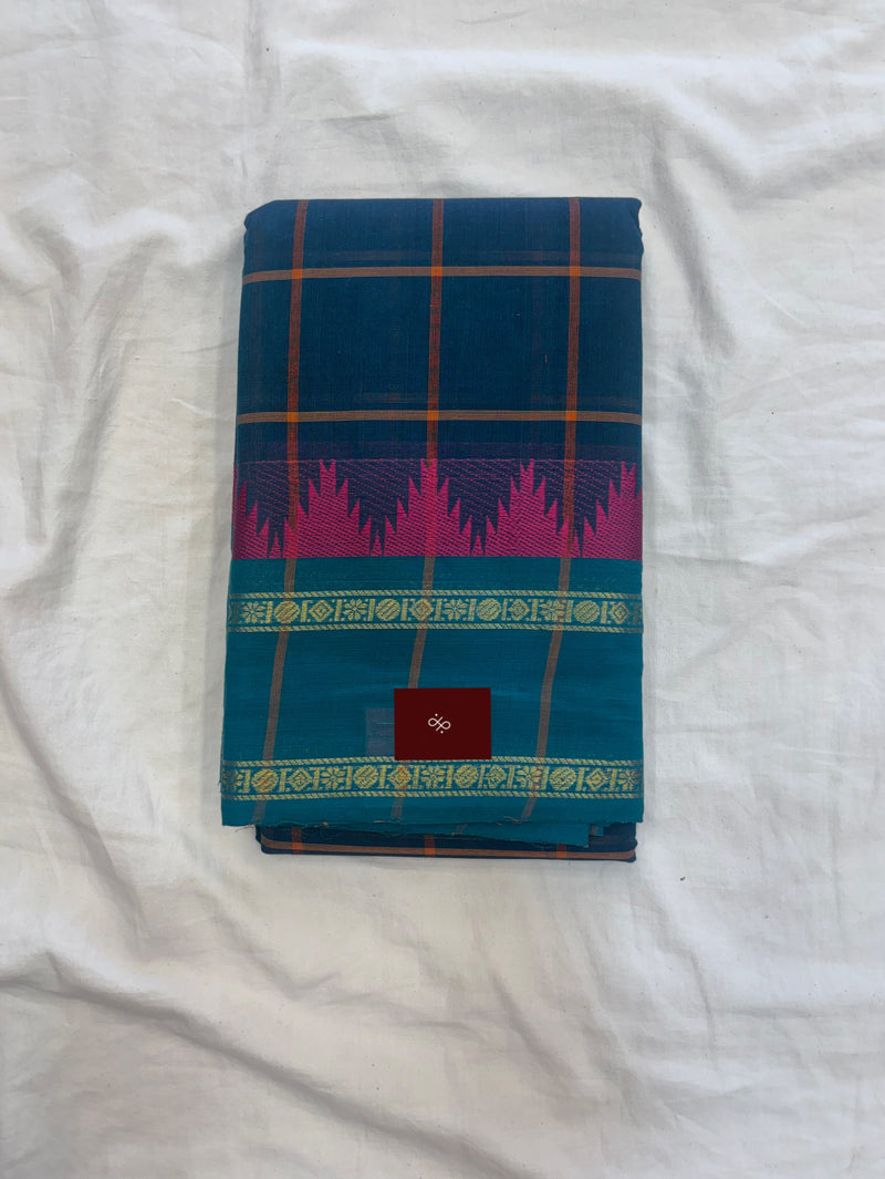 Vaishnavi Chettinad cotton saree - no blouse