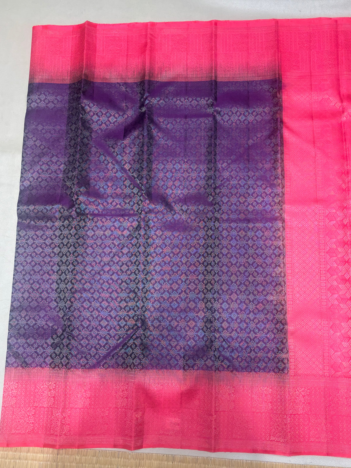 Kumudhini all self handloom softsilk saree - Pure silk saree