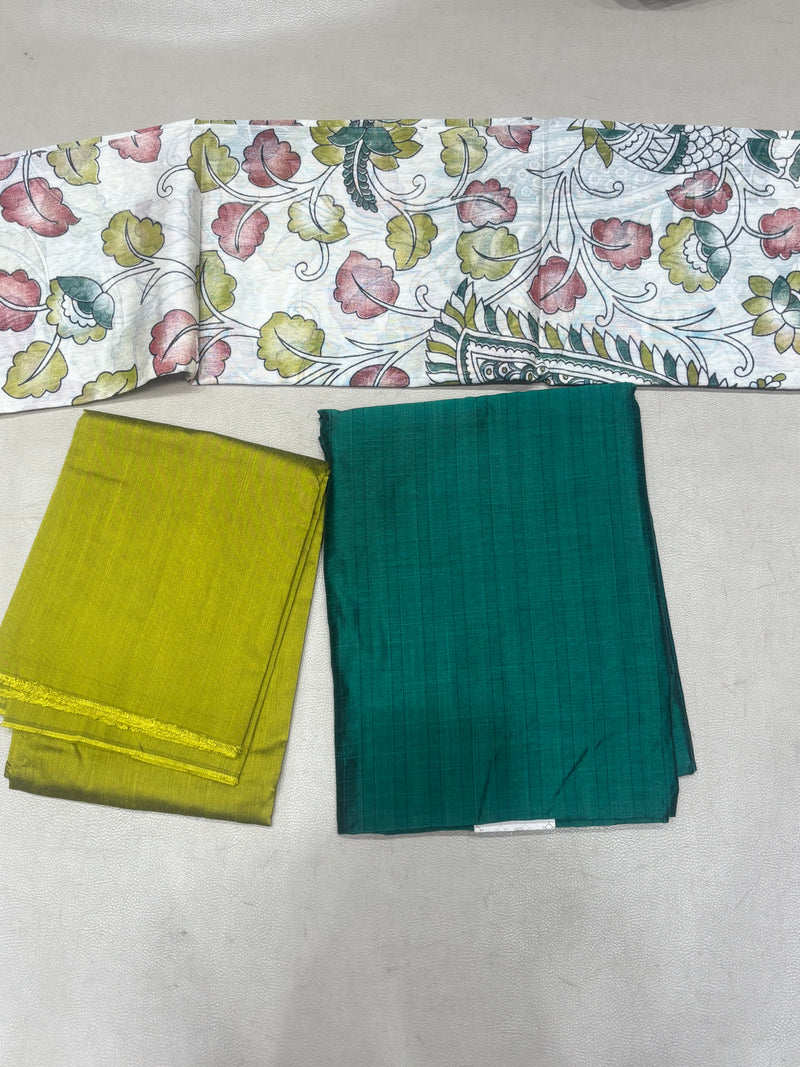 Saanvika raw silk salwar suit