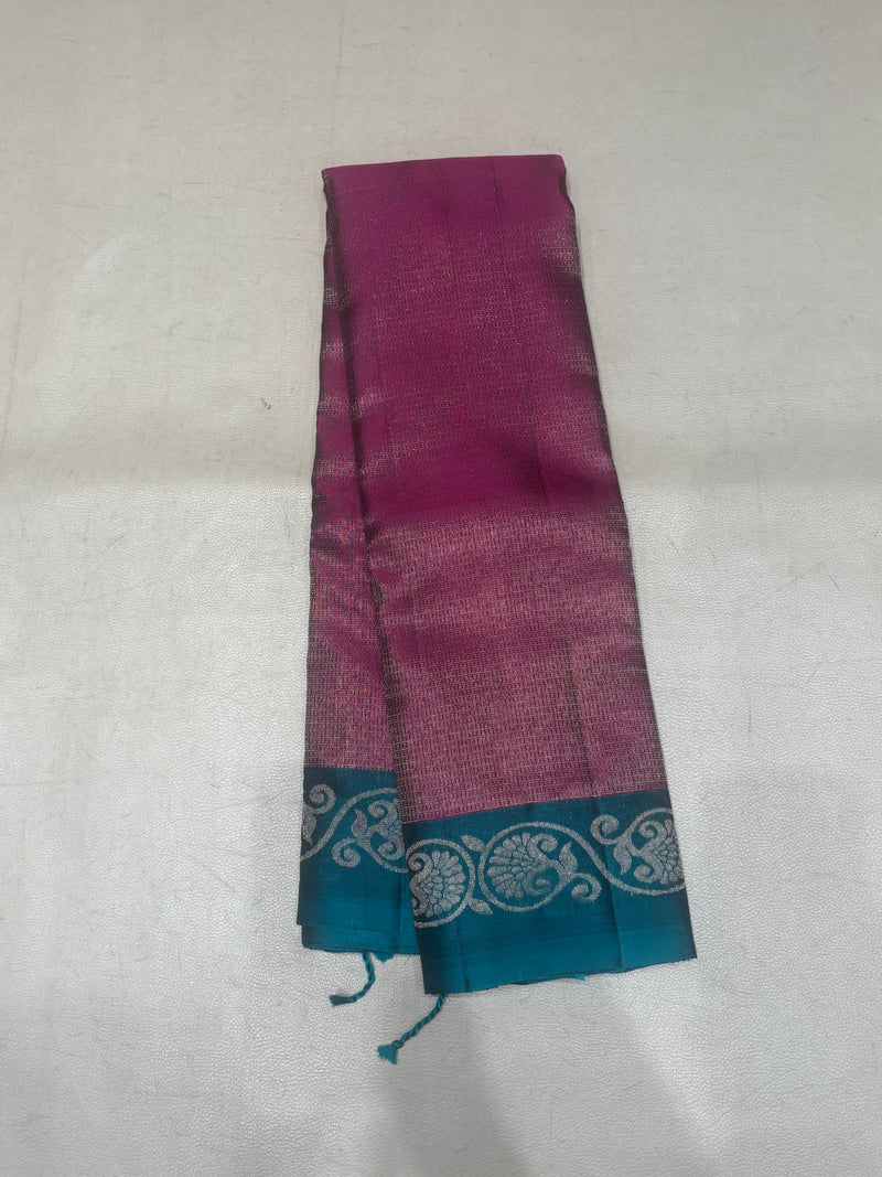 Ambika handloom pure mix soft silk saree