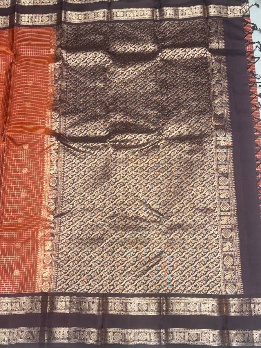 Tanushri handloom pure mix softsilk saree