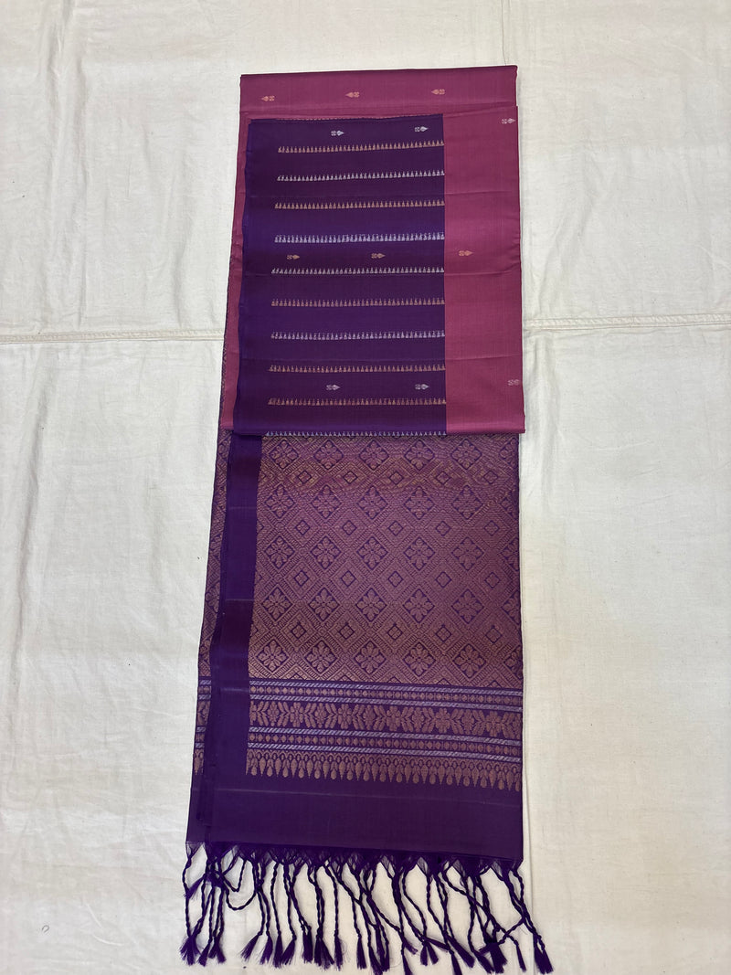 Venba handloom pure mix softsilk saree - BA103