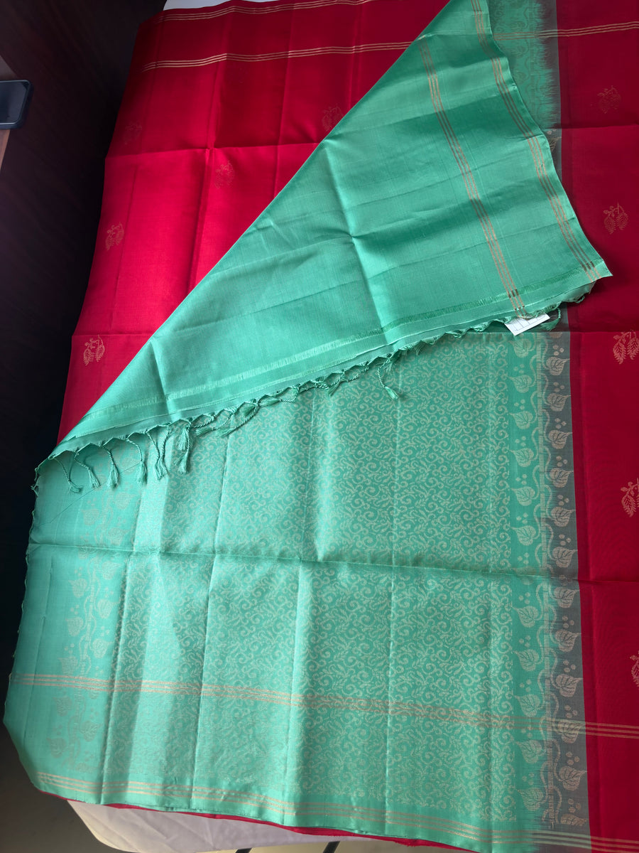 Yazhni handloom softsilk saree - Pure silk saree