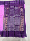 Kairavi thread checked handloom softsilk saree - Pure silk saree