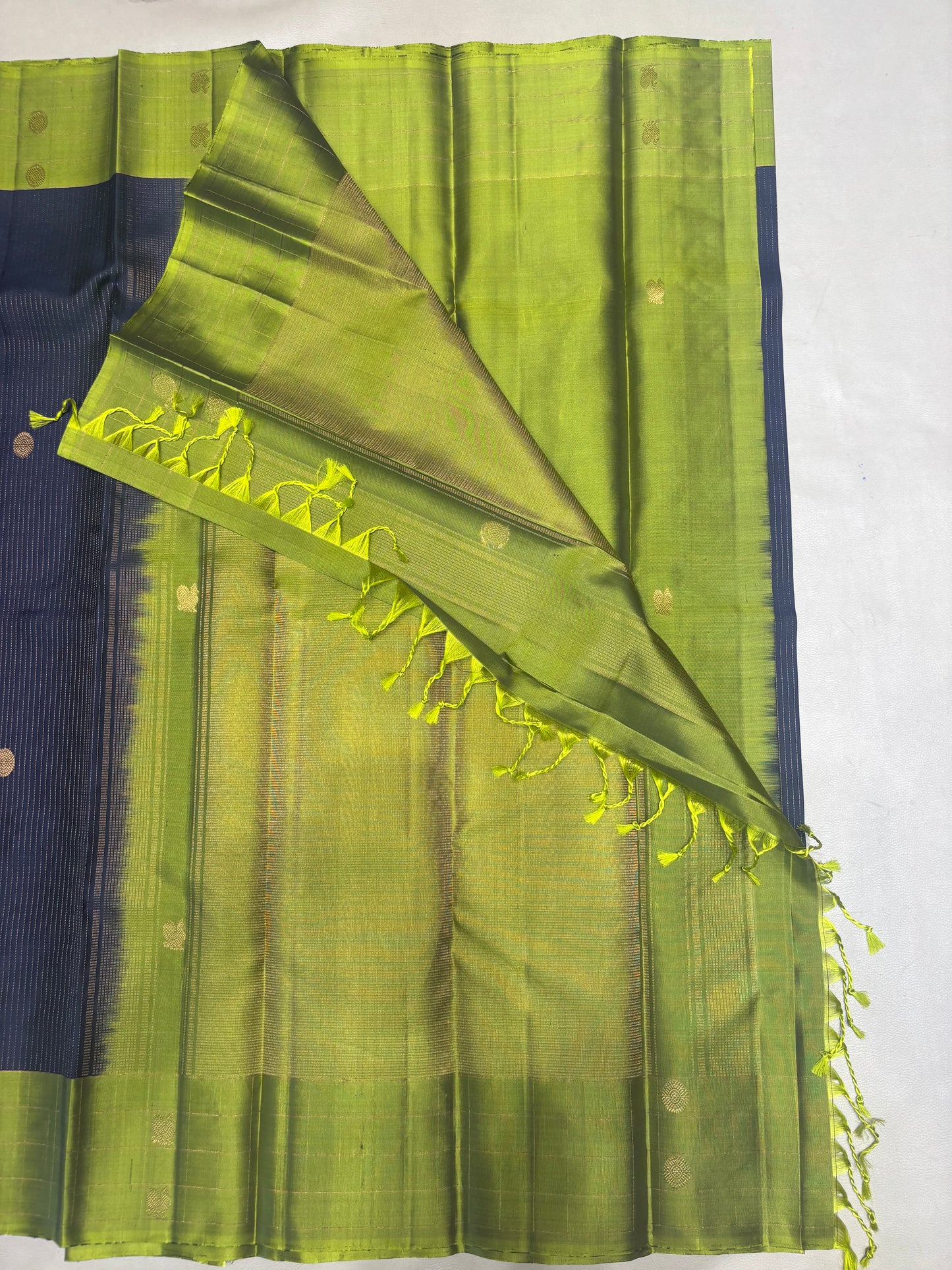 Senmalaral vairaoosi handloom softsilk saree - Pure silk saree-AK1112