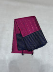 Thanmayi pure mix handloom softsilk saree