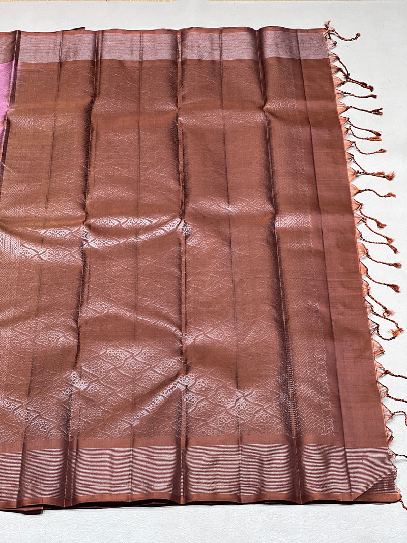 Sharvani handloom softsilk saree - Pure silk saree-AV103