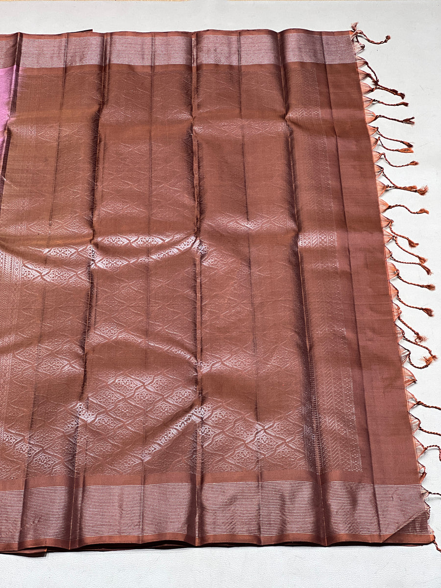Sharvani handloom softsilk saree - Pure silk saree-AV103