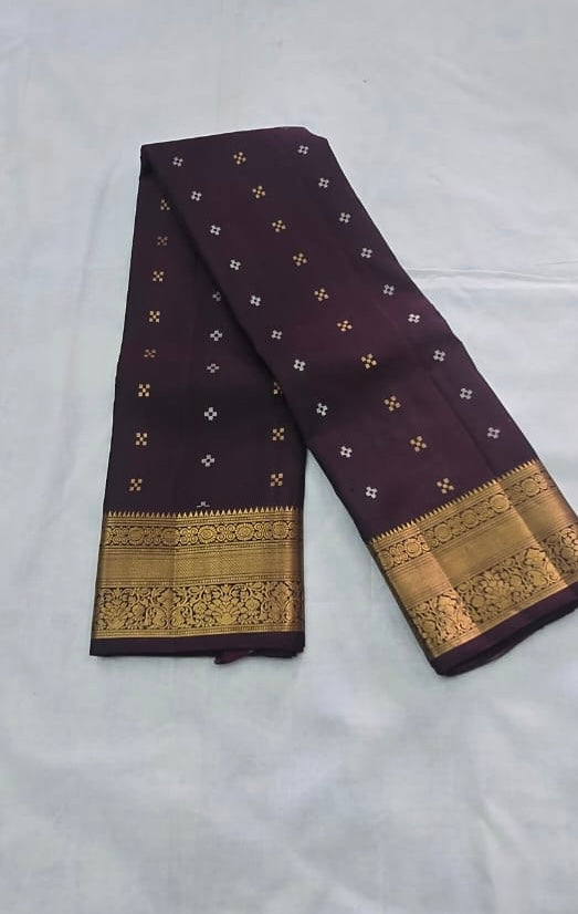 Sonali handloom softsilk saree - Pure silk saree- AK1101