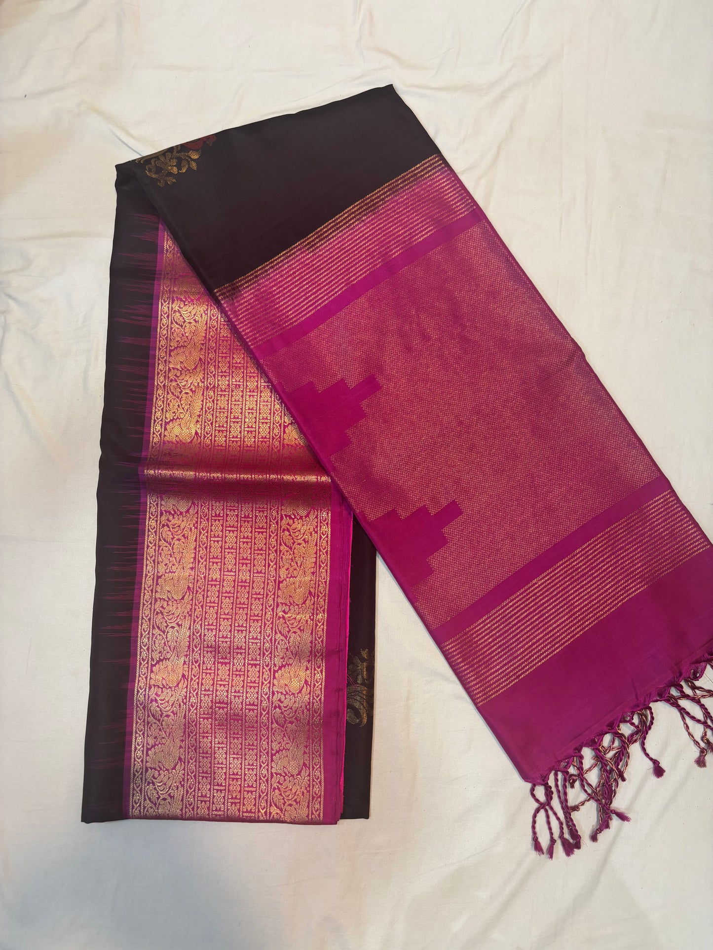 Varnakili handloom softsilk saree - Pure silk saree - 6 colors