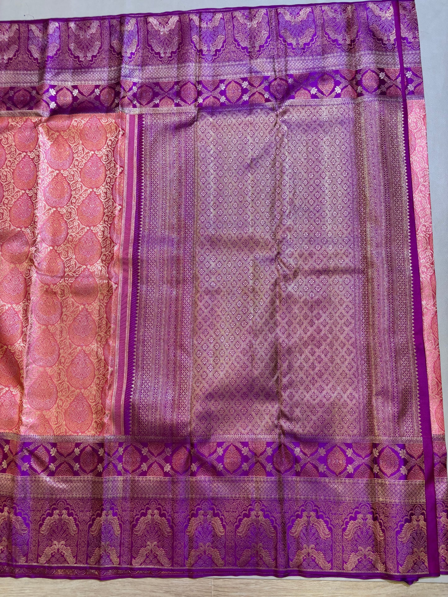 Dhanya Bridal silk saree - Pure silk saree