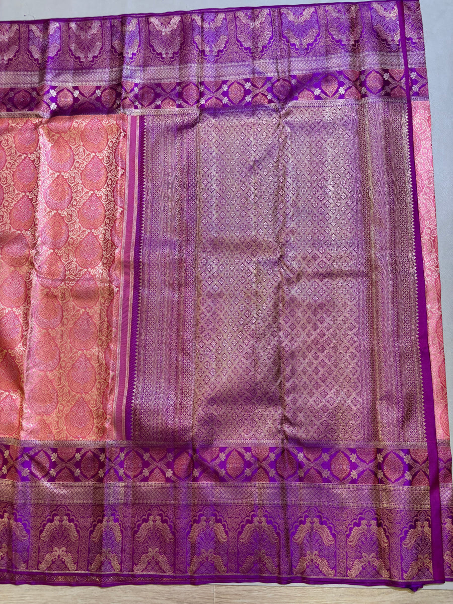 Dhanya Bridal silk saree - Pure silk saree