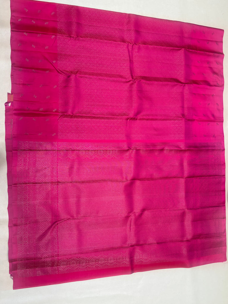 Tanirika self color handloom softsilk saree - Pure silk saree
