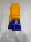 Kaatral yellow handloom softsilk saree - Pure silk saree-AK1118