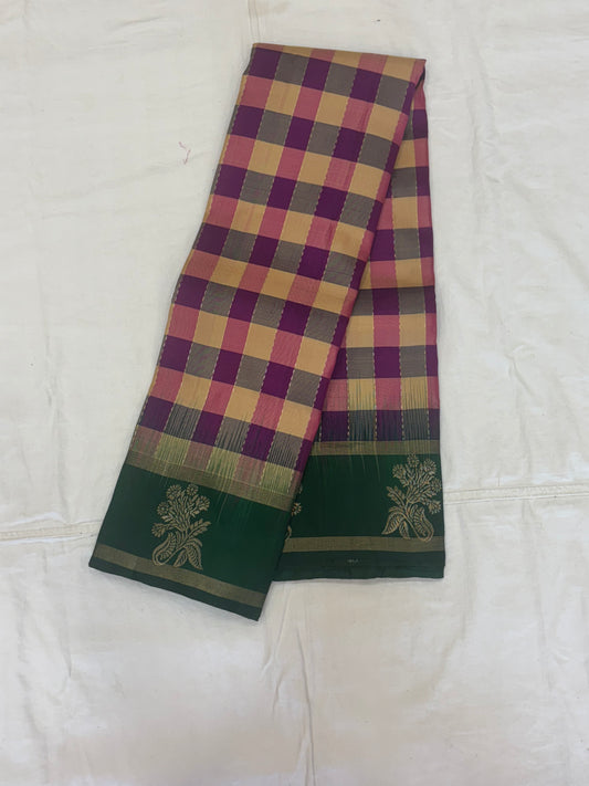 Avyukta handloom softsilk saree - Pure silk saree- AV101