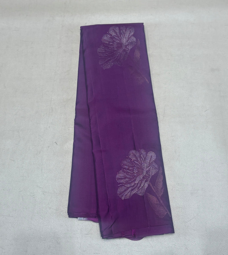 Thanmika handloom softsilk saree self color - Pure silk saree