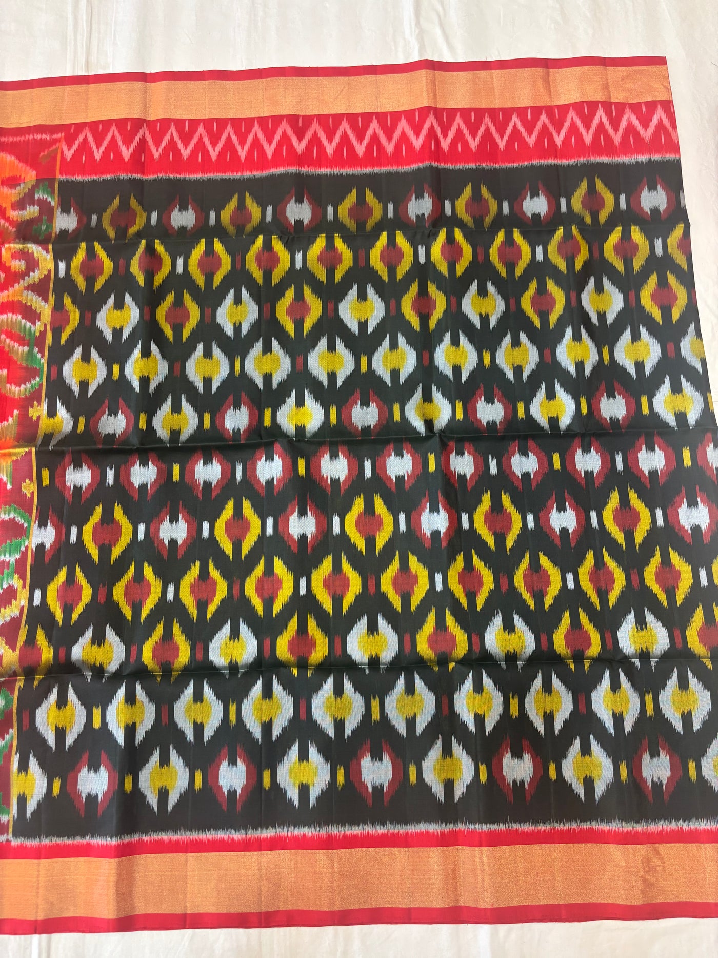 Navneetha handloom Pochampally softsilk saree - Pure silk saree