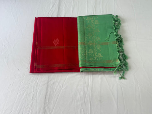 Yazhni handloom softsilk saree - Pure silk saree