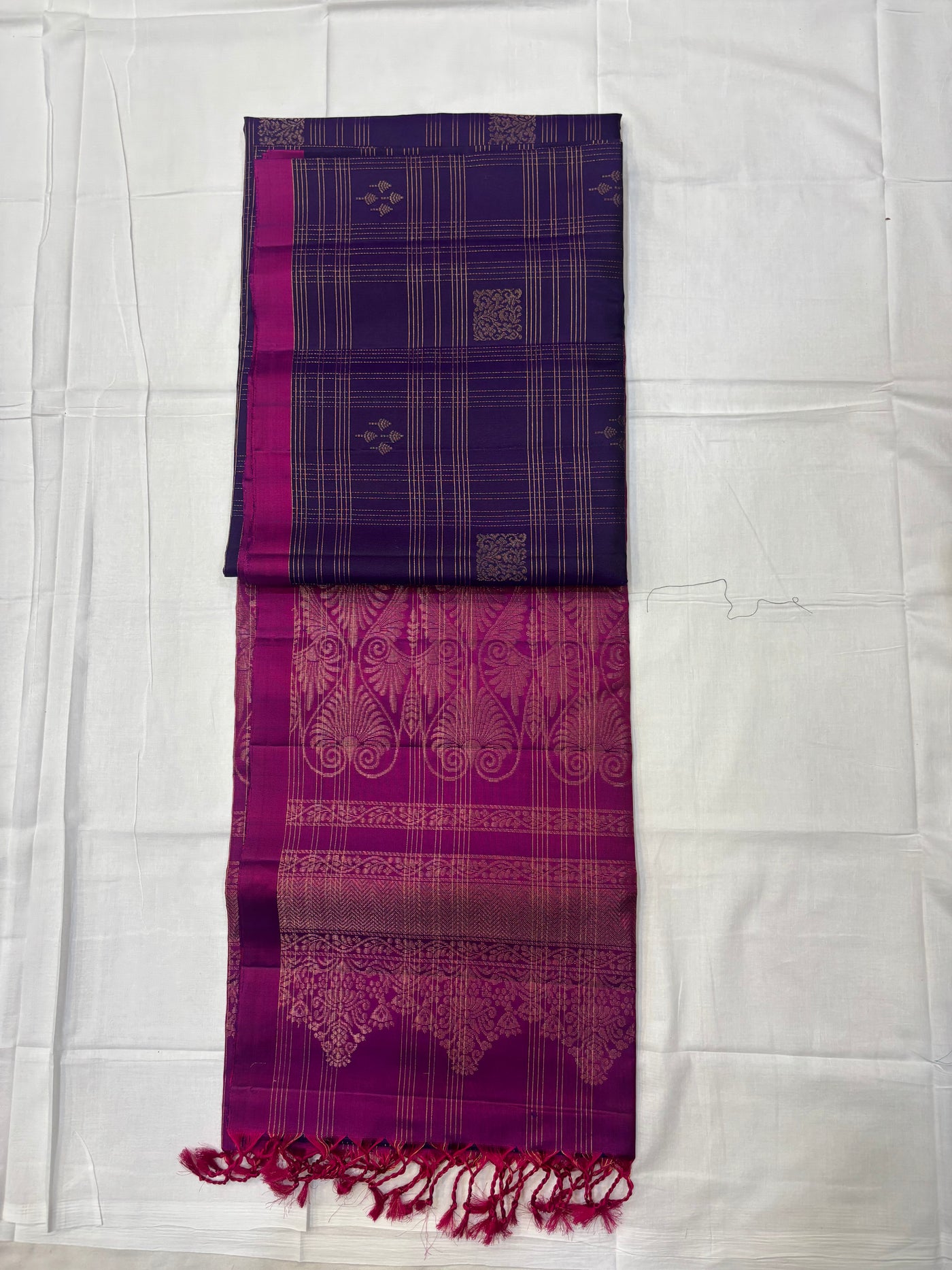 Vrutti handloom softsilk saree - Pure silk saree