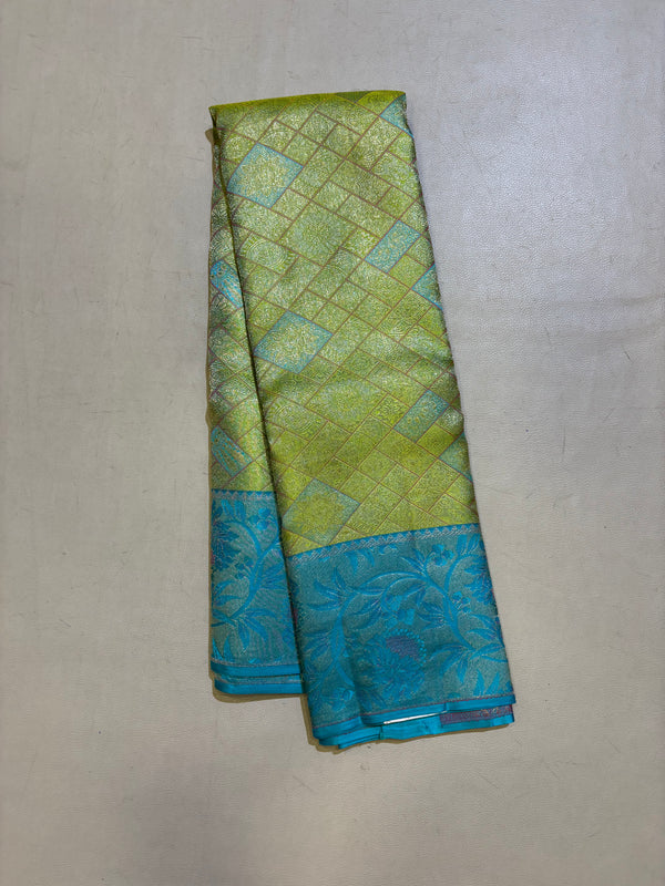 Ameya handloom Bridal silk saree - Pure silk saree