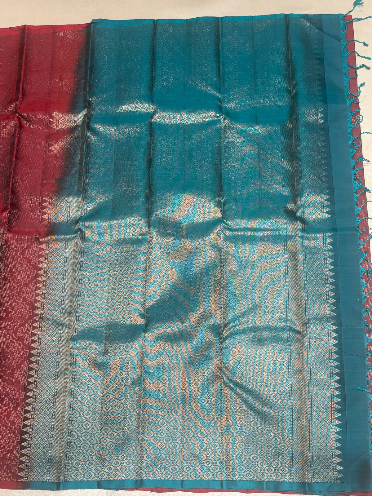 Aarini pure mix all self handloom Softsilk saree