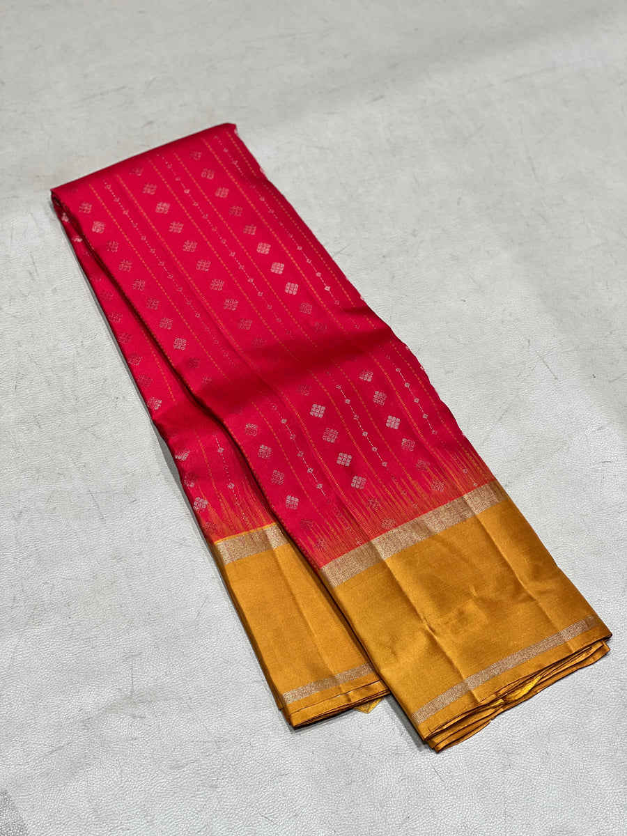 Savithri handloom softsilk saree - Pure silk saree- AV104