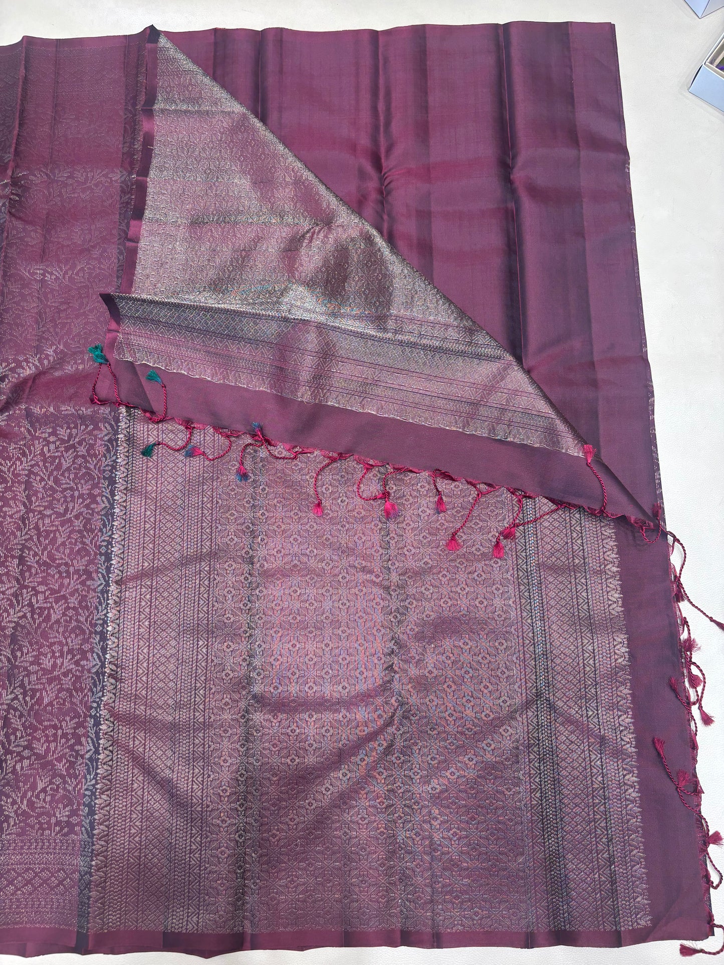Ahrini pure mix softsilk saree