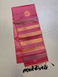 Samaria pink handloom softsilk saree - Pure silk saree