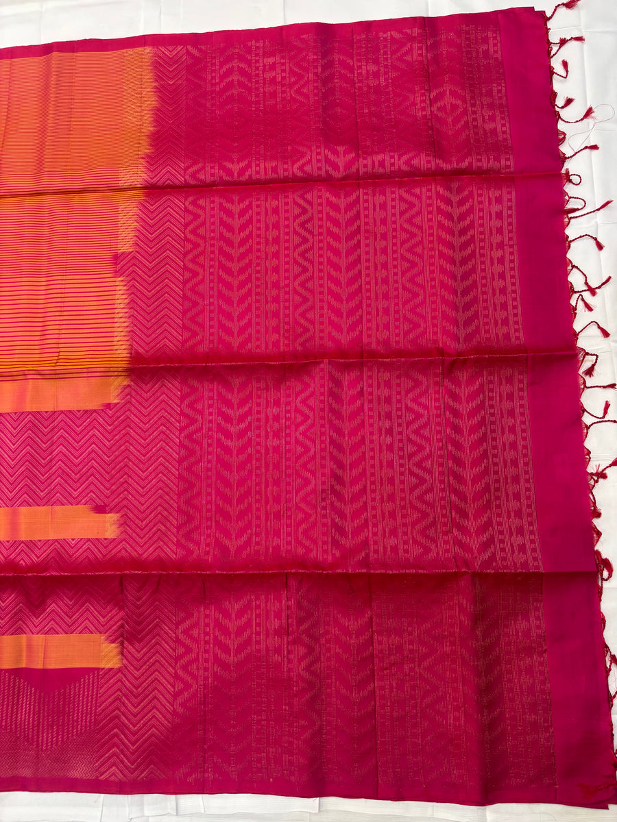 Prisha handloom softsilk saree - Pure silk saree