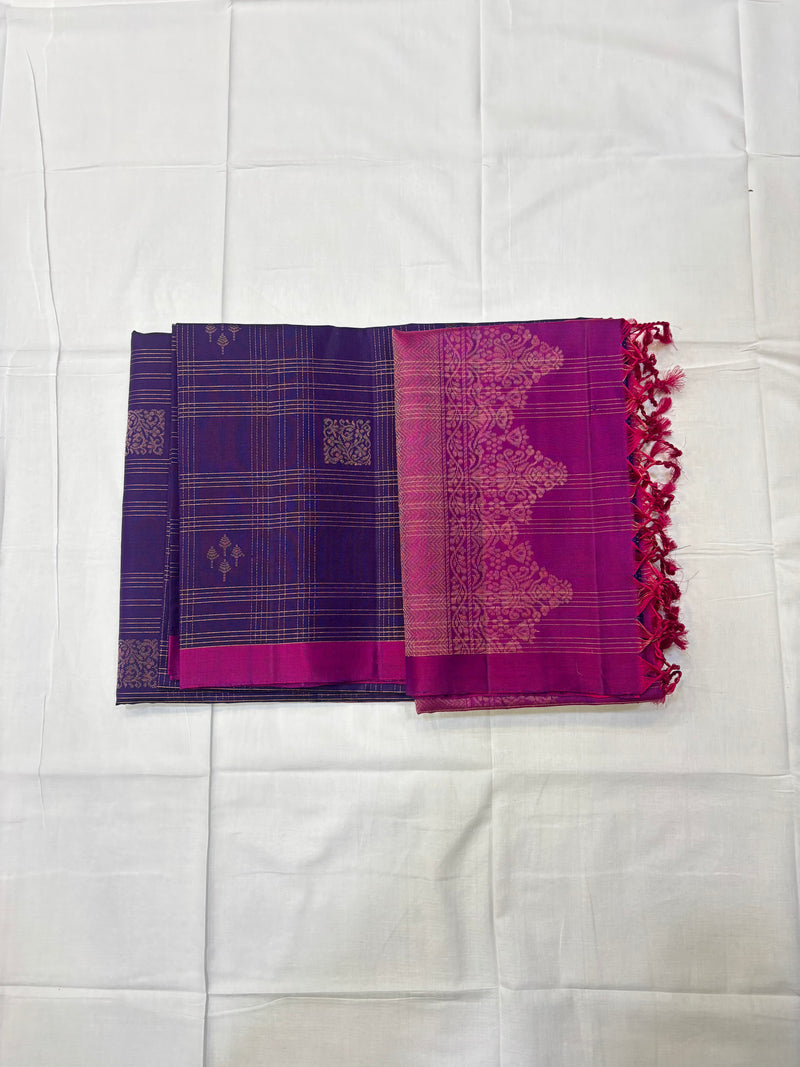 Vrutti handloom softsilk saree - Pure silk saree
