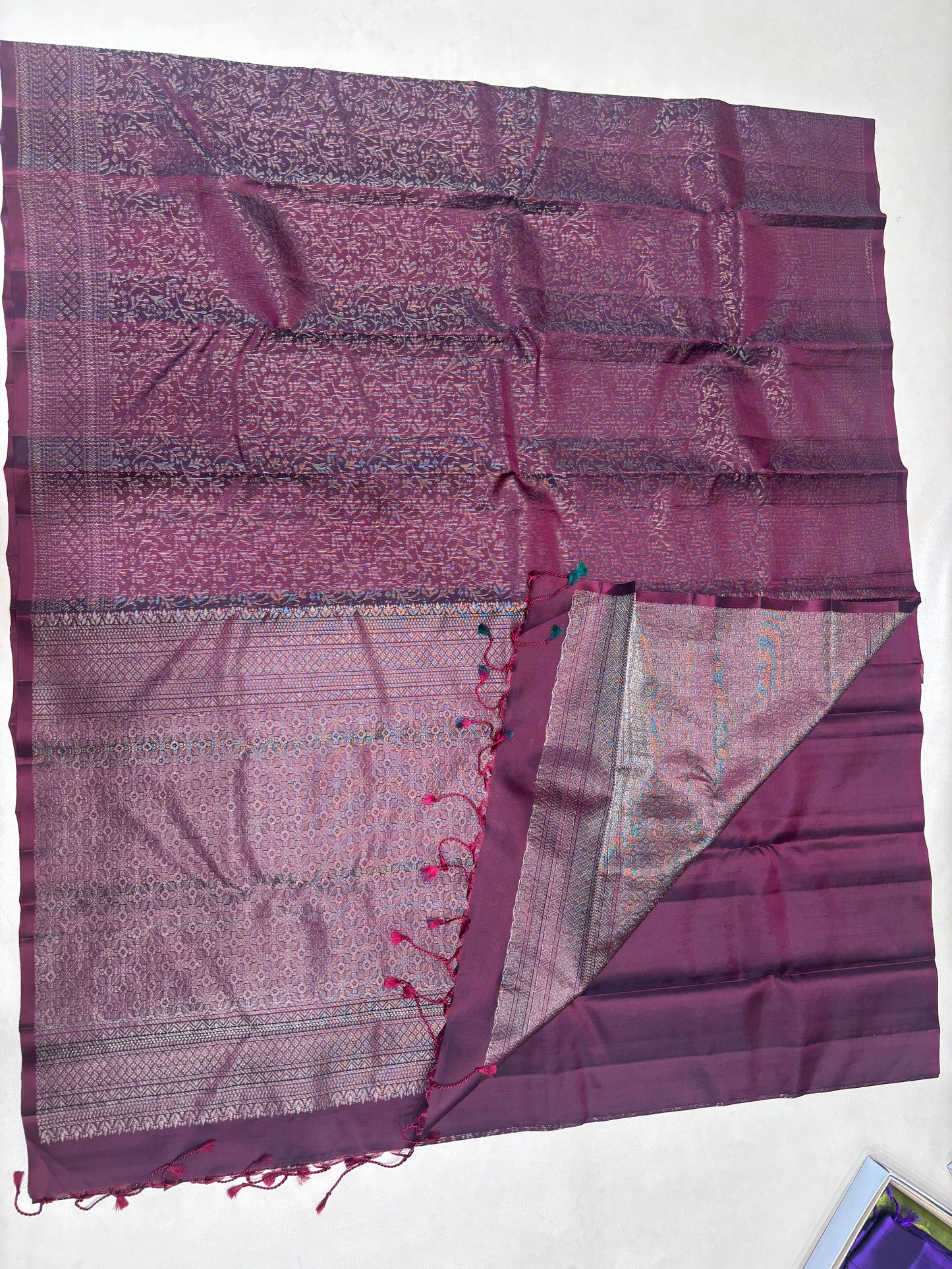 Ahrini pure mix softsilk saree