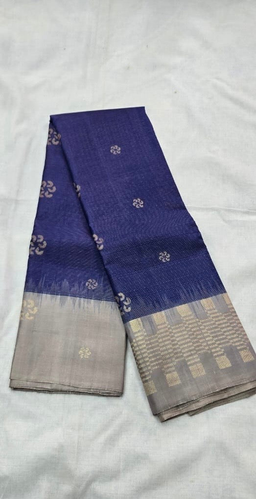 Prakriti handloom softsilk saree - Pure silk saree- AK1101