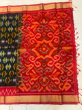 Rishvi handloom softsilk saree - Pochampally design