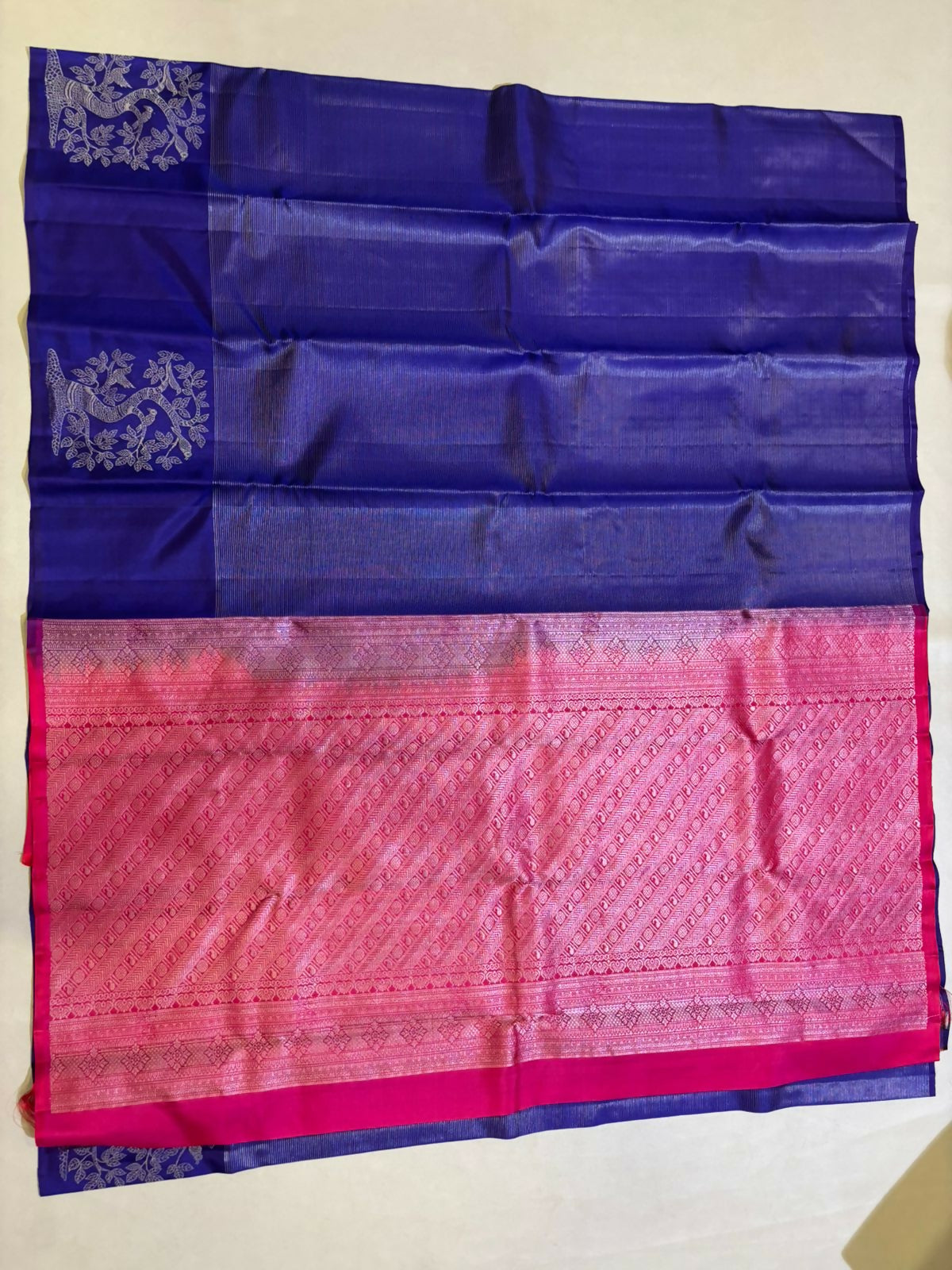 Vennira vaira oosi handloom softsilk saree - Pure silks saree-WGV1101