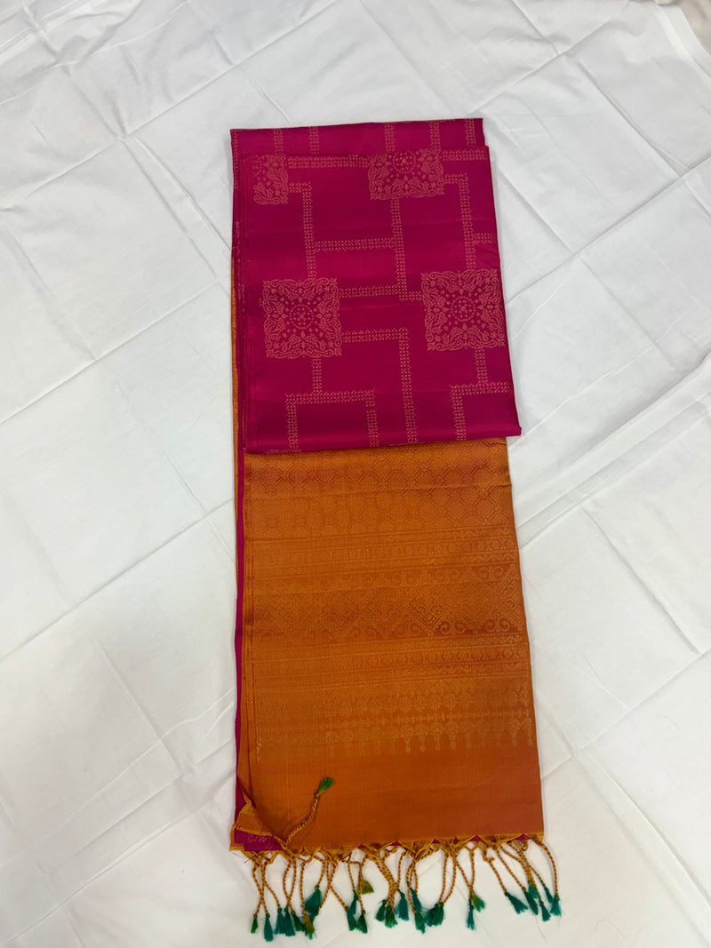 Kavini handloom softsilk saree - Pure silk saree