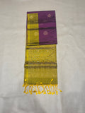 Vijaya purple handloom softsilk saree - Pure silk saree-set16