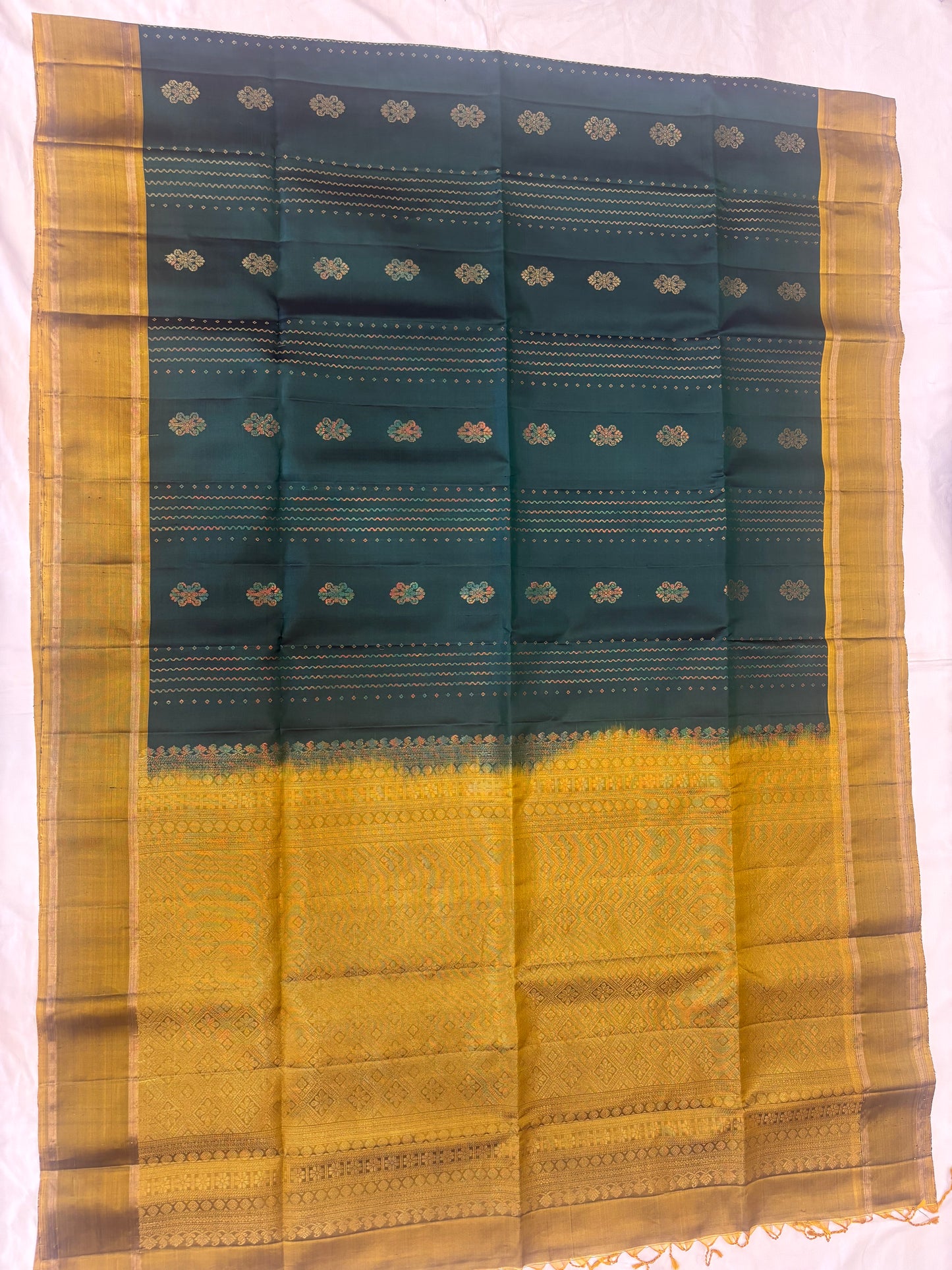 Ponni handloom softsilk saree - Pure silk saree-AK1120