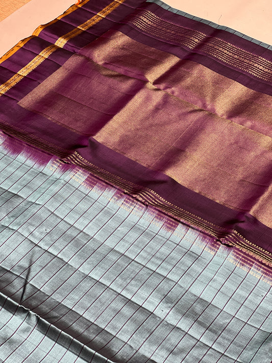 Pugzhini handloom softsilk saree - Pure silk saree