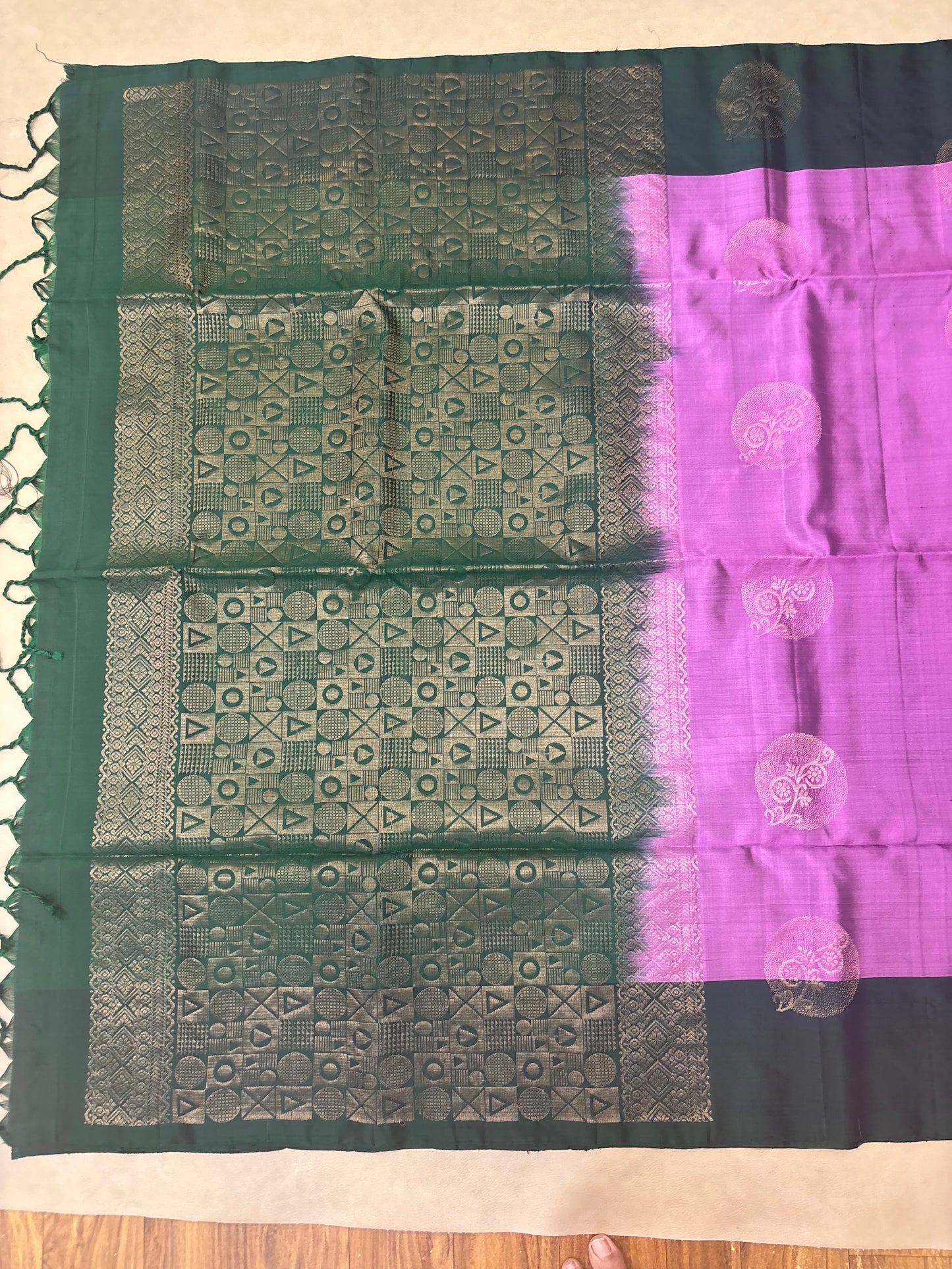 Kamala softsilk saree - Pure silk saree-set7