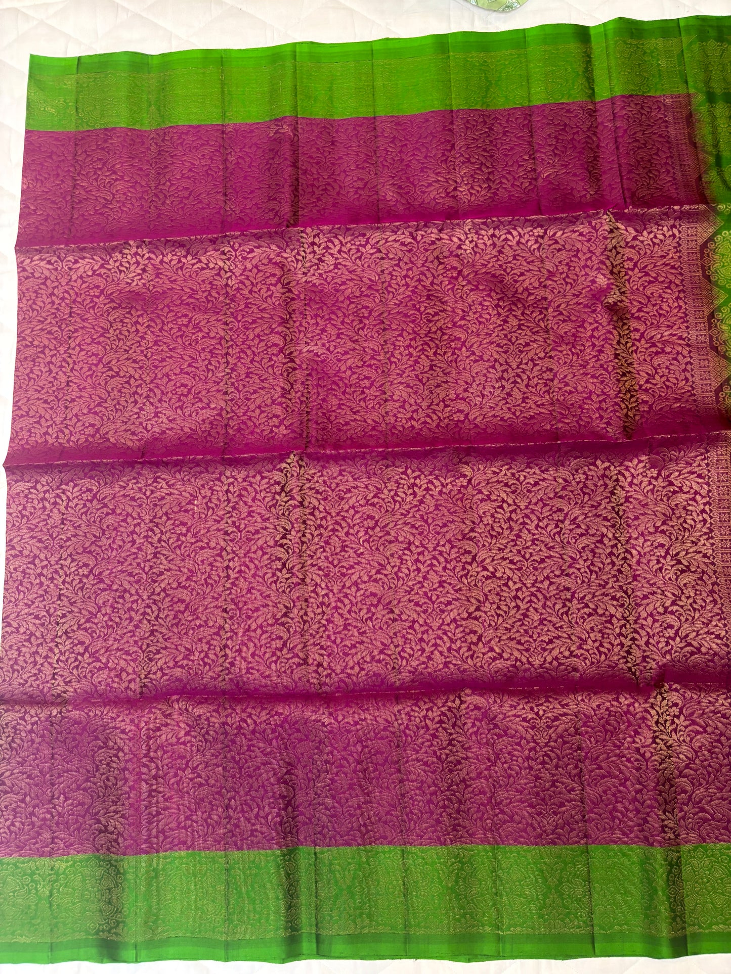 Inbanila handloom softsilk saree - Pure silk saree - all self