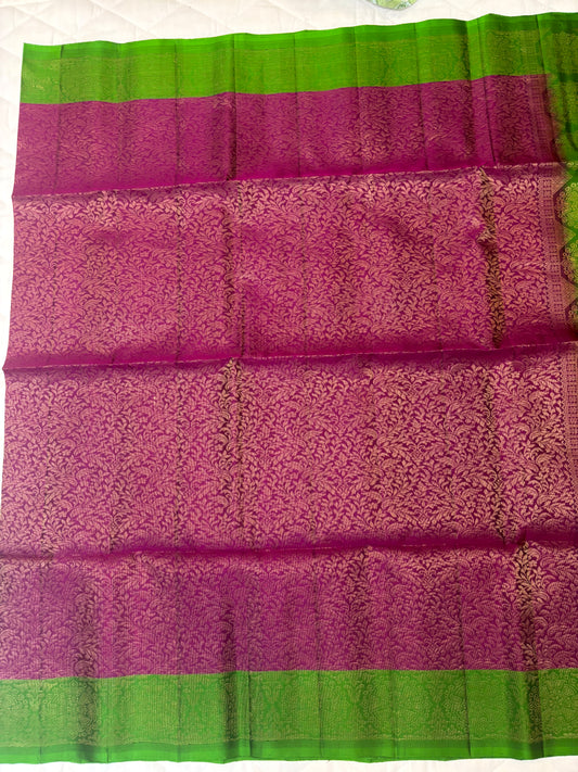 Inbanila handloom softsilk saree - Pure silk saree - all self
